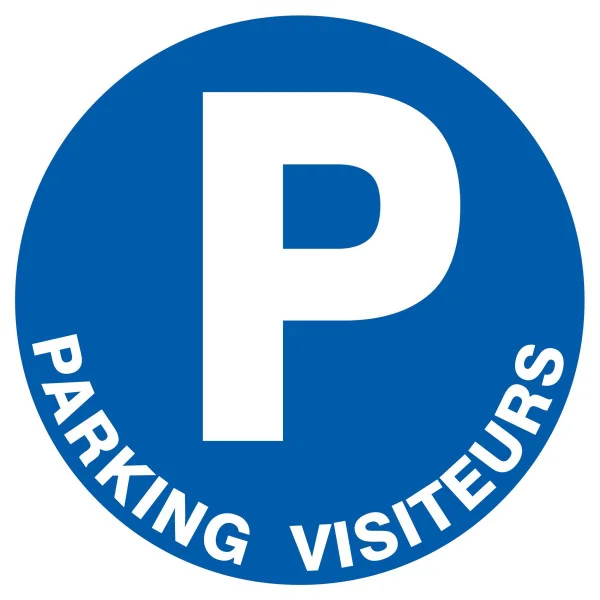 Panneau PARKING VISIT. D.420 NORMASIGN Taliaplast 623519 | 623519