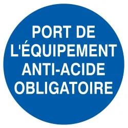 Panneau PORT EQ.ANTI- ACID.OBLI. D.80 Taliaplast 624535 | 624535