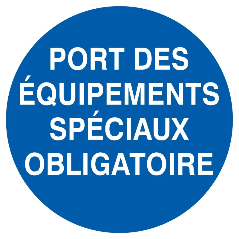 Panneau PORT EQUIP.SPEC.OBLIG. D.420 N Taliaplast 623529 | 623529 Panneau PORT EQUIP.SPEC.OBLIG. D.420 N Taliaplast 623529 | 623529