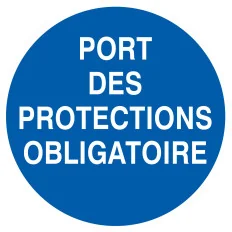 Panneau PORT DES PROT. OBLIGAT. D.80 N Taliaplast 624533 | 624533