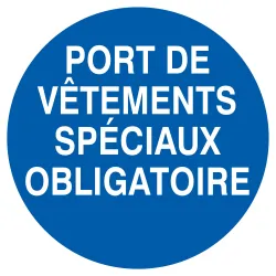 Panneau PORT VETEMTS SPEC.OBLI NORMASI Taliaplast 627532 | 627532
