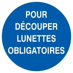 Panneau POUR DECOUP.LUN OBLIG D.300 NO Taliaplast 622531 | 622531