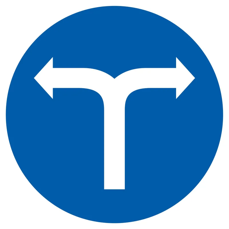 Panneau VIRAGE DROITE OU GAUCHE NORMAS Taliaplast 627581 | 627581 Panneau VIRAGE DROITE OU GAUCHE NORMAS Taliaplast 627581 | 627581