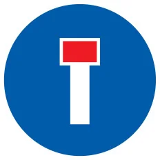 Panneau VOIE SANS ISSUE D.420 NORMASIG Taliaplast 623587 | 623587