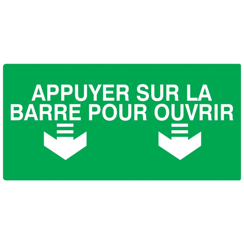Panneau APPUY.S.BARRE P/OUVR 330X200 N Taliaplast 621421 | 621421 Panneau APPUY.S.BARRE P/OUVR 330X200 N Taliaplast 621421 | 621421