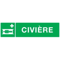 Panneau CIVIERE 200X52 NORMASIGN 200X5 Taliaplast 620402 | 620402
