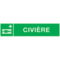 Panneau CIVIERE NORMASIGN LUMINESCENT Taliaplast 635407 | 635407