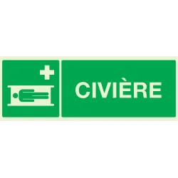 Panneau CIVIERE NORMASIGN LUMINESCENT Taliaplast 636407 | 636407