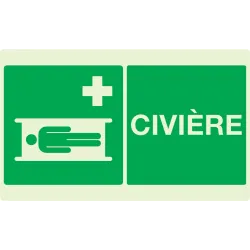 Panneau CIVIERE NORMASIGN LUMINESCENT Taliaplast 631407 | 631407