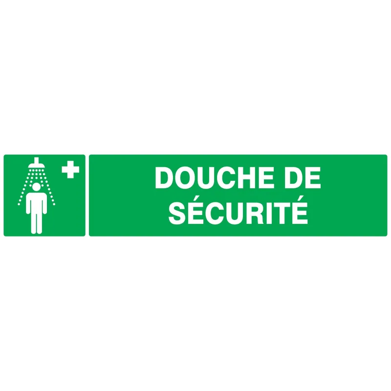Panneau DOUCHE DE SECURITE NORMASIGN 3 Taliaplast 625413 | 625413 Panneau DOUCHE DE SECURITE NORMASIGN 3 Taliaplast 625413 | 625413