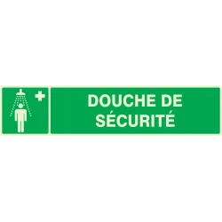 Panneau DOUCHE DE SECURITE LUMINESCENT Taliaplast 635413 | 635413