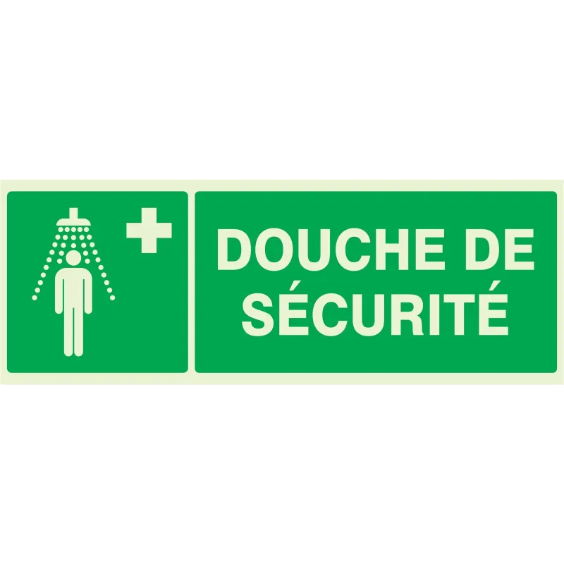 Panneau DOUCHE DE SECURITE NORMASIGN L Taliaplast 636413 | 636413 Panneau DOUCHE DE SECURITE NORMASIGN L Taliaplast 636413 | 636413