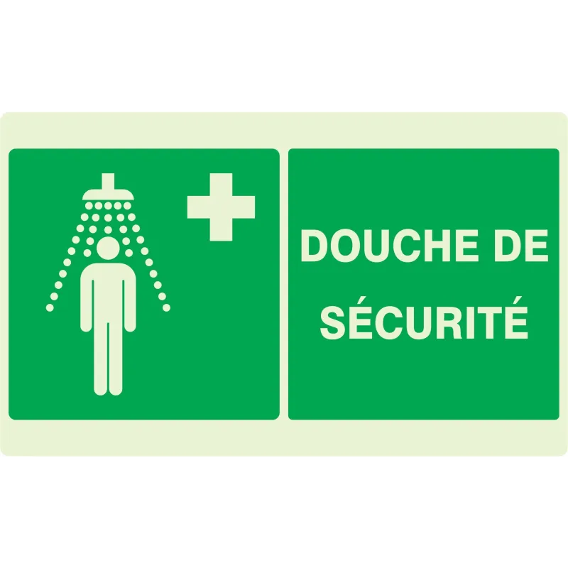 Panneau DOUCHE DE SECURITE NORMASIGN L Taliaplast 631413 | 631413 Panneau DOUCHE DE SECURITE NORMASIGN L Taliaplast 631413 | 631413