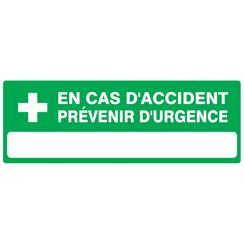 Panneau CAS ACCID. PREVEN.URGENC NORMA Taliaplast 626411 | 626411 Panneau CAS ACCID. PREVEN.URGENC NORMA Taliaplast 626411 | 626411