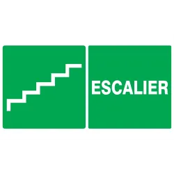 Panneau ESCALIER 330X200 NORMASIGN 330 Taliaplast 621404 | 621404