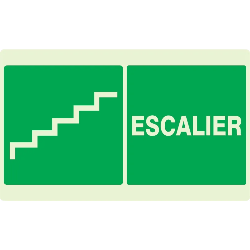 Panneau ESCALIER NORMASIGN LUMINESCENT Taliaplast 631422 | 631422 Panneau ESCALIER NORMASIGN LUMINESCENT Taliaplast 631422 | 631422