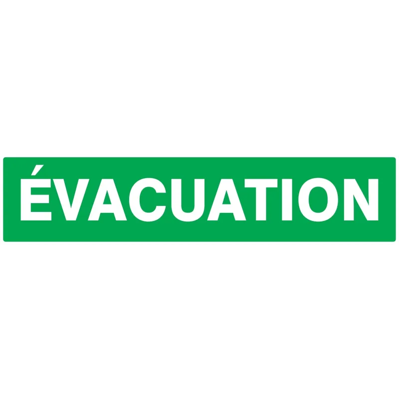 Panneau EVACUATION NORMASIGN 330X75 Taliaplast 625405 | 625405 Panneau EVACUATION NORMASIGN 330X75 Taliaplast 625405 | 625405