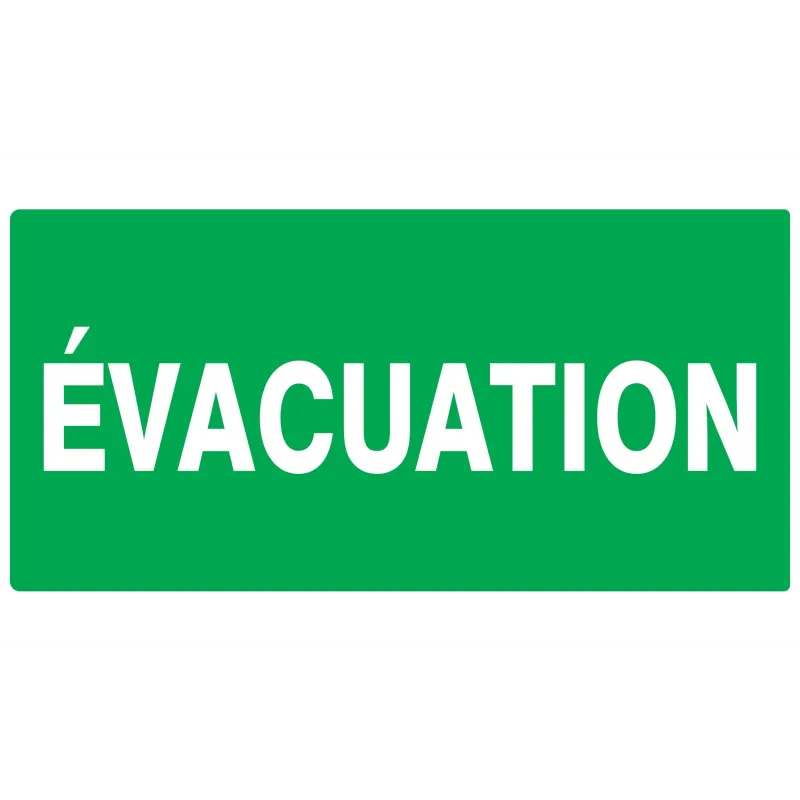 Panneau EVACUATION 330X200 NORMASIGN 3 Taliaplast 621403 | 621403 Panneau EVACUATION 330X200 NORMASIGN 3 Taliaplast 621403 | 621403