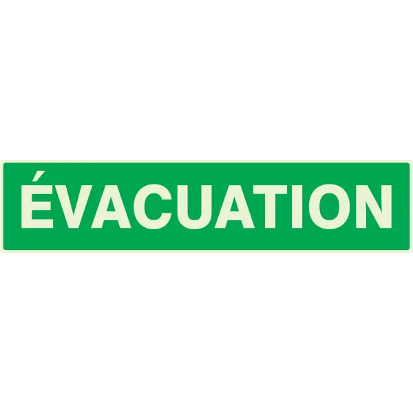 Panneau EVACUATION NORMASIGN LUMINESCE Taliaplast 635405 | 635405 Panneau EVACUATION NORMASIGN LUMINESCE Taliaplast 635405 | 635405