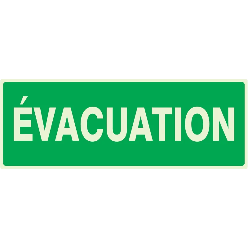 Panneau EVACUATION NORMASIGN LUMINESCE Taliaplast 636405 | 636405 Panneau EVACUATION NORMASIGN LUMINESCE Taliaplast 636405 | 636405