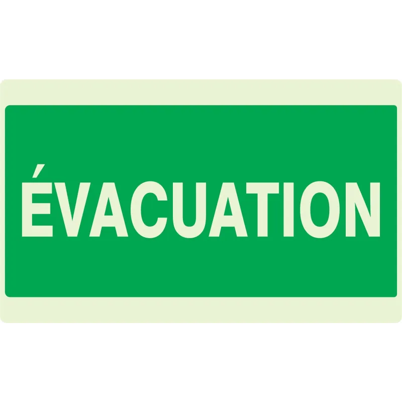 Panneau EVACUATION NORMASIGN LUMINESCE Taliaplast 631405 | 631405 Panneau EVACUATION NORMASIGN LUMINESCE Taliaplast 631405 | 631405
