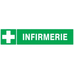 Panneau INFIRMERIE NORMASIGN 330X75 Taliaplast 625403 | 625403