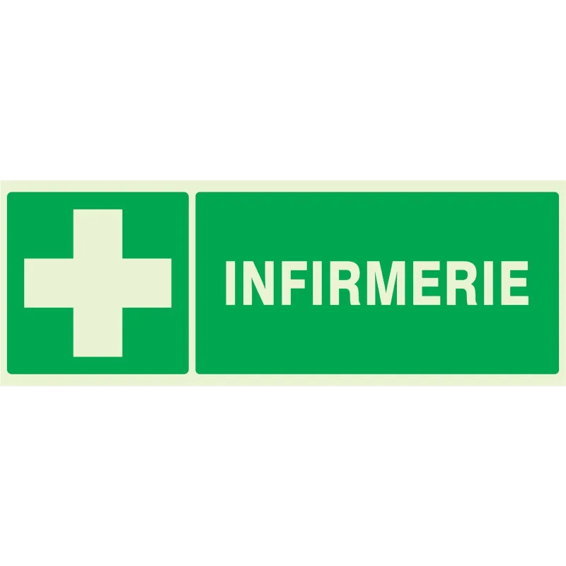 Panneau INFIRMERIE NORMASIGN LUMINESCE Taliaplast 636403 | 636403