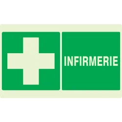 Panneau INFIRMERIE NORMASIGN LUMINESCE Taliaplast 631403 | 631403