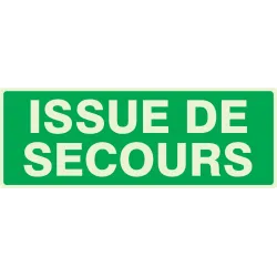 Panneau ISSUE DE SECOURS NORMASIGN LUM Taliaplast 636402 | 636402