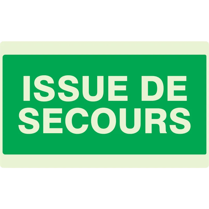 Panneau ISSUE DE SECOURS NORMASIGN LUM Taliaplast 631402 | 631402 Panneau ISSUE DE SECOURS NORMASIGN LUM Taliaplast 631402 | 631402