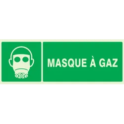 Panneau MASQUE A GAZ NORMASIGN LUMINES Taliaplast 636411 | 636411