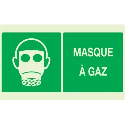 Panneau MASQUE A GAZ NORMASIGN LUMINES Taliaplast 631411 | 631411
