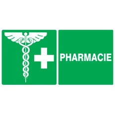 Panneau PHARMACIE 330X200 NORMASIGN 33 Taliaplast 621407 | 621407