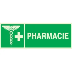 Panneau PHARMACIE PHOTOLU.330x120 NORM Taliaplast 636401 | 636401