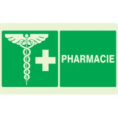 Panneau PHARMACIE NORMASIGN LUMINESCEN Taliaplast 631401 | 631401