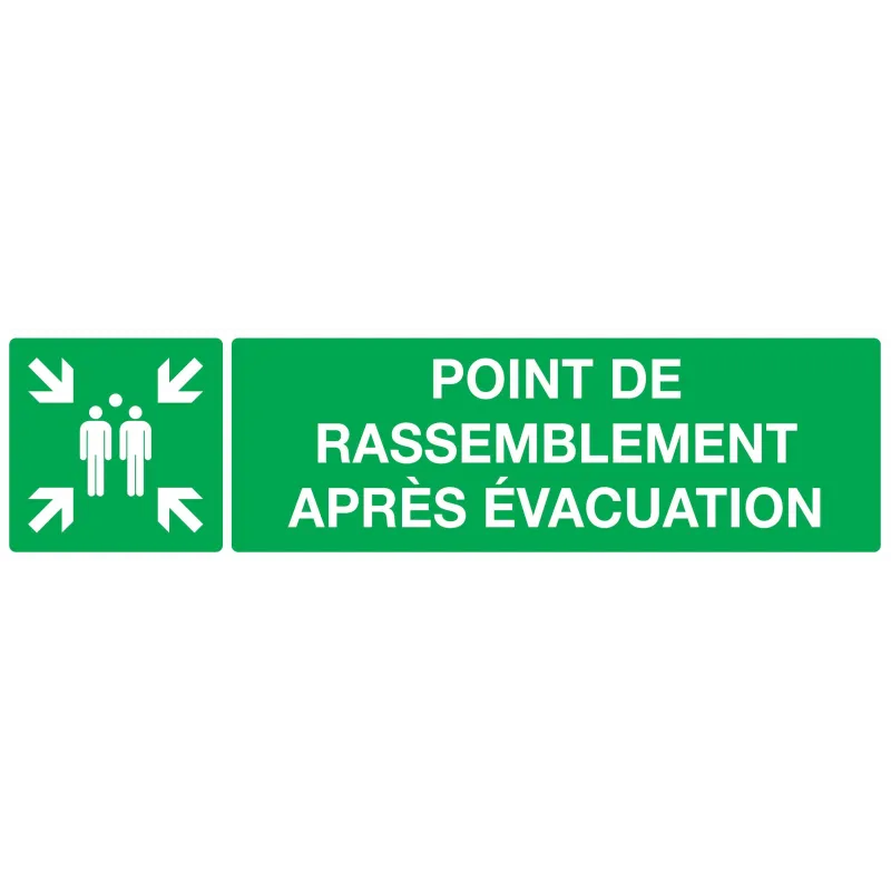 Panneau POINT RASSEMBL.APRES EVACUATI. Taliaplast 620407 | 620407 Panneau POINT RASSEMBL.APRES EVACUATI. Taliaplast 620407 | 620407