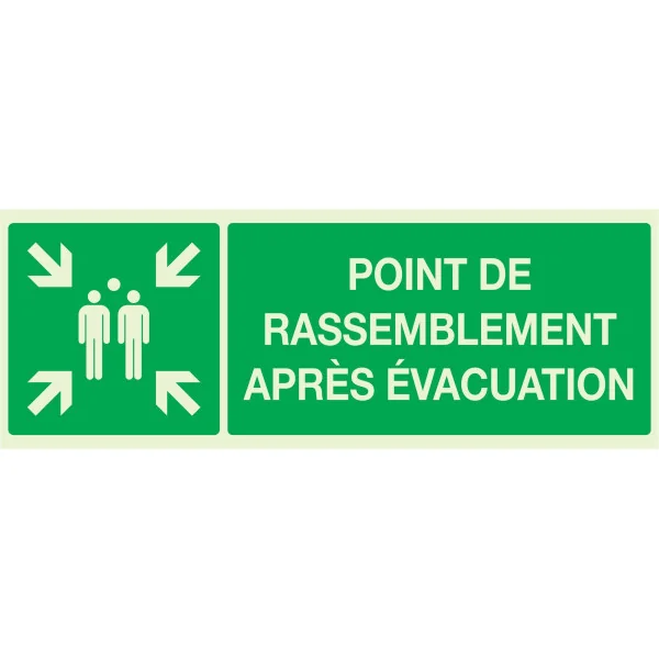 Panneau POINT RASSEMBL.APRES EVACUATI. Taliaplast 636408 | 636408 Panneau POINT RASSEMBL.APRES EVACUATI. Taliaplast 636408 | 636408