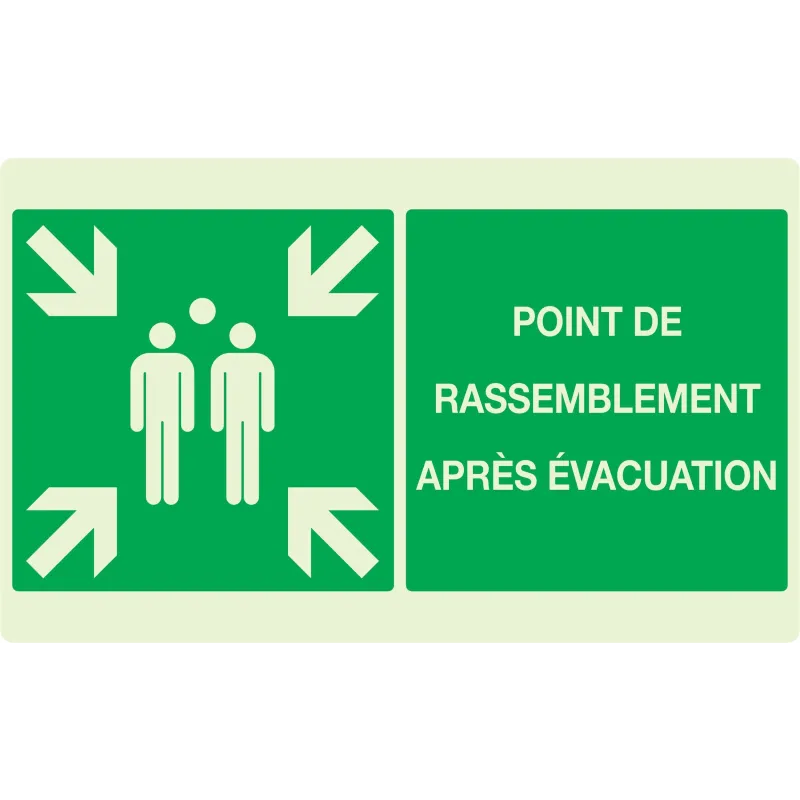 Panneau POINT RASSEMBL.APRES EVACUATI. Taliaplast 631408 | 631408 Panneau POINT RASSEMBL.APRES EVACUATI. Taliaplast 631408 | 631408
