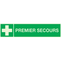 Panneau PREMIER SECOURS LUMINESCENT 33 Taliaplast 635406 | 635406