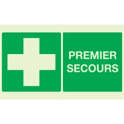 Panneau PREMIER SECOURS 330X200 NORMAS Taliaplast 631406 | 631406