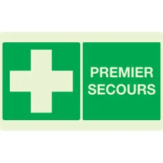Panneau PREMIER SECOURS 330X200 NORMAS Taliaplast 631406 | 631406
