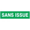 Panneau SANS ISSUE (SECOURS) 200X52 NO Taliaplast 620416 | 620416