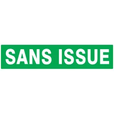 Panneau SANS ISSUE (SECOURS) NORMASIGN Taliaplast 625416 | 625416