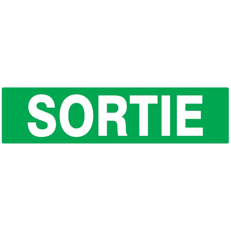Panneau SORTIE 200X52 NORMASIGN 200X52 Taliaplast 620404 | 620404 Panneau SORTIE 200X52 NORMASIGN 200X52 Taliaplast 620404 | 620404