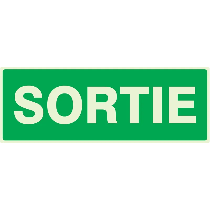 Panneau SORTIE NORMASIGN LUMINESCENT 3 Taliaplast 636404 | 636404 Panneau SORTIE NORMASIGN LUMINESCENT 3 Taliaplast 636404 | 636404