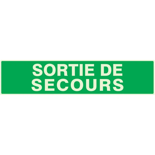 Panneau SORTIE DE SECOURS NORMASIGN LU Taliaplast 635432 | 635432 Panneau SORTIE DE SECOURS NORMASIGN LU Taliaplast 635432 | 635432