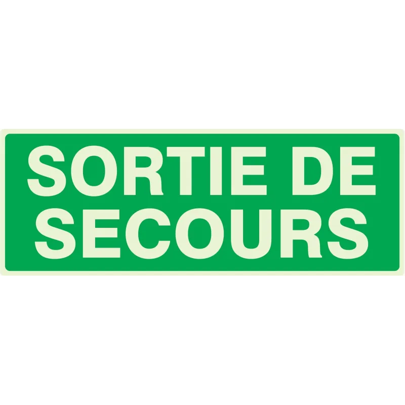 Panneau SORTIE DE SECOURS NORMASIGN LU Taliaplast 636432 | 636432 Panneau SORTIE DE SECOURS NORMASIGN LU Taliaplast 636432 | 636432