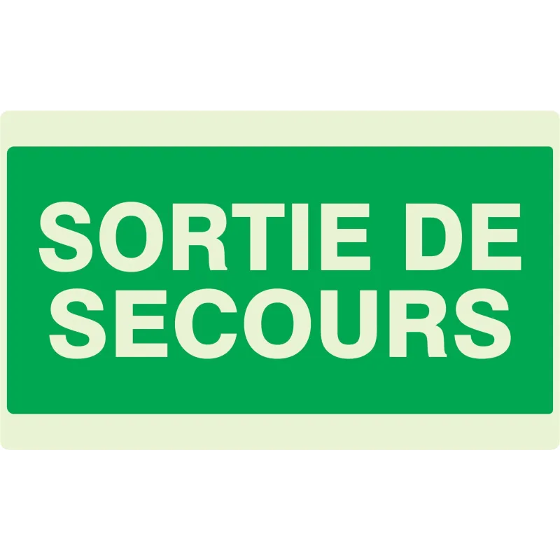 Panneau SORTIE DE SECOURS NORMASIGN LU Taliaplast 631432 | 631432 Panneau SORTIE DE SECOURS NORMASIGN LU Taliaplast 631432 | 631432