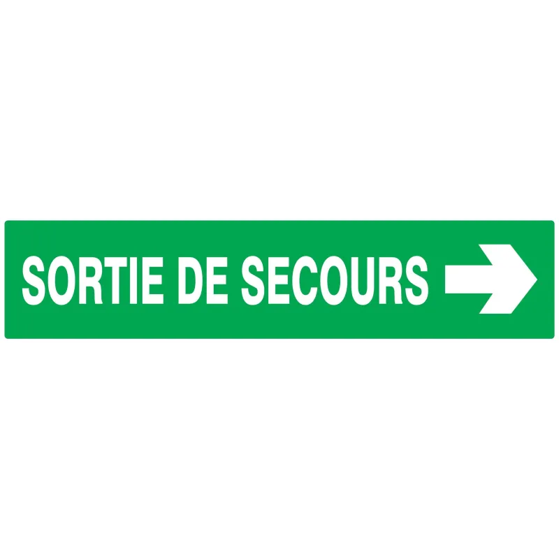 Panneau SORTIE SECOURS FLECH.A DROITE Taliaplast 625415 | 625415 Panneau SORTIE SECOURS FLECH.A DROITE Taliaplast 625415 | 625415
