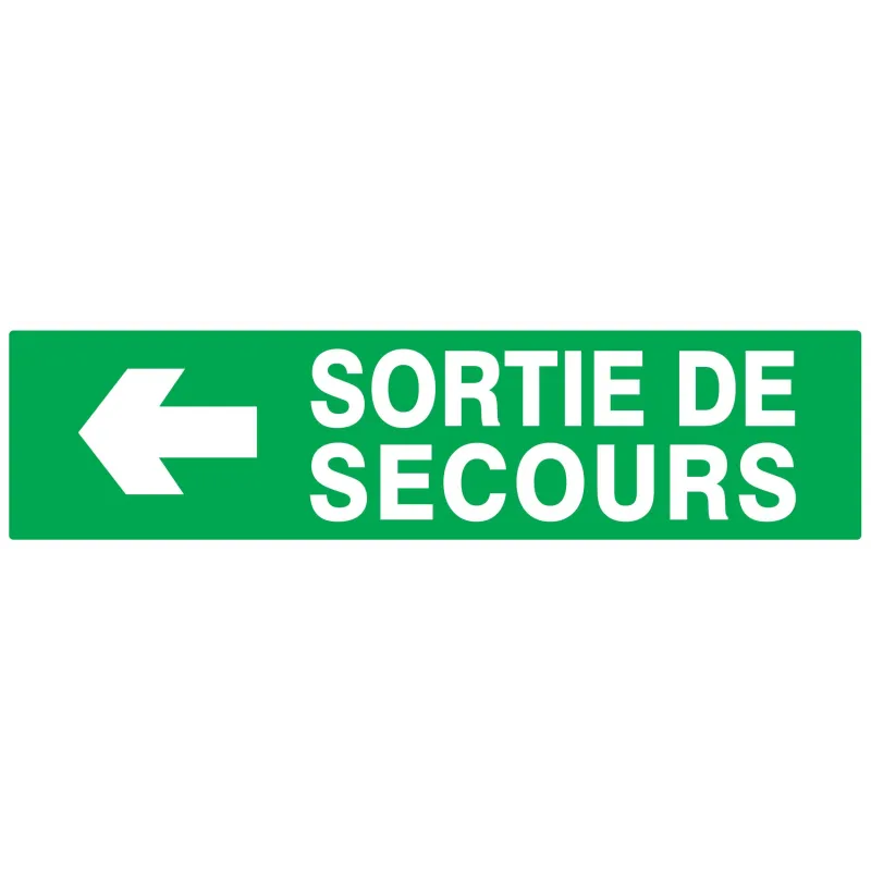 Panneau SORTI.SEC.FLECH A GAUCH 200x52 Taliaplast 620414 | 620414 Panneau SORTI.SEC.FLECH A GAUCH 200x52 Taliaplast 620414 | 620414